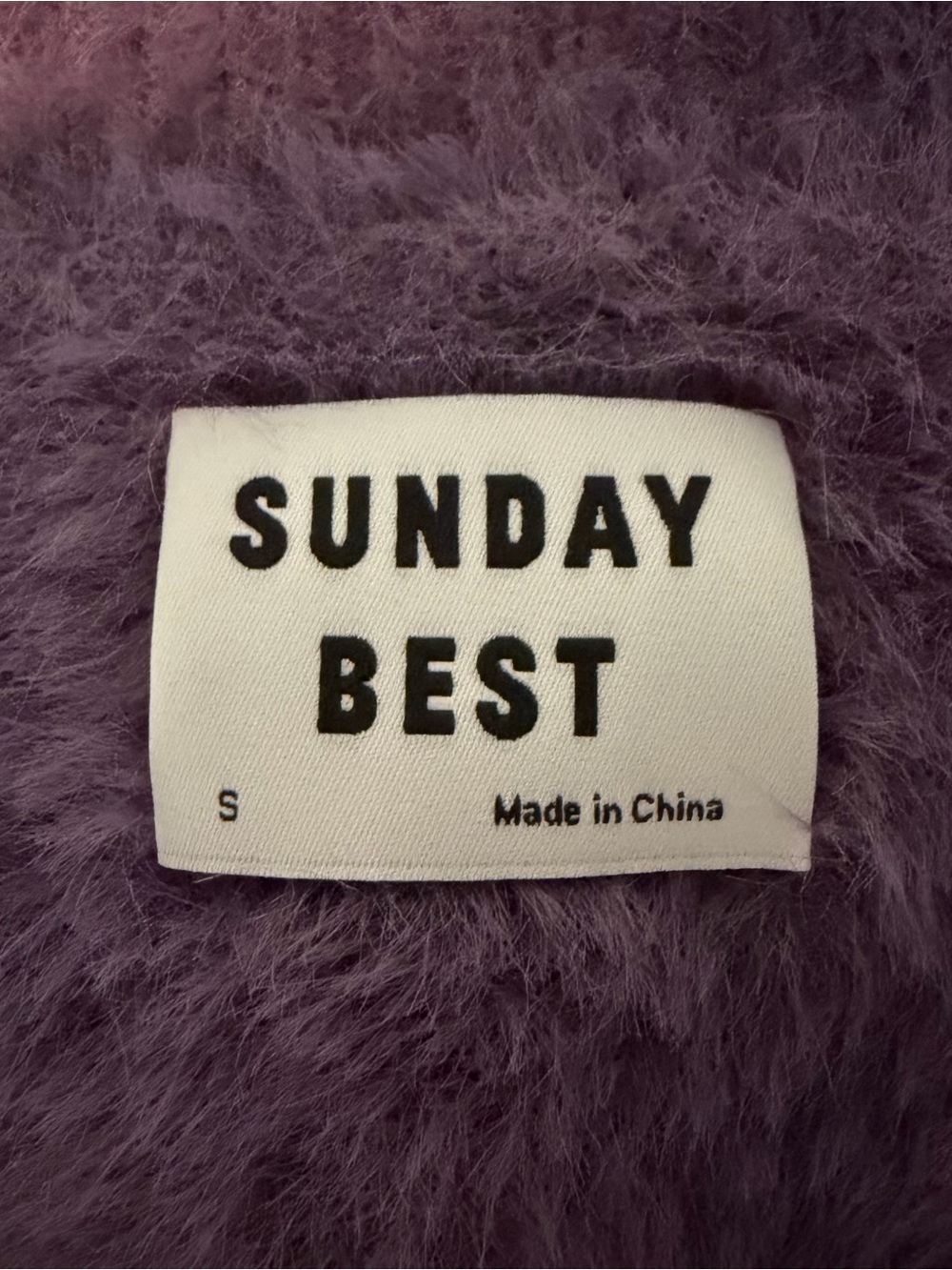 Aritzia Sunday Best Heather Mauve Reese Cardigan - Picture 11 of 13